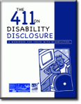 411 disability disclosure workbook